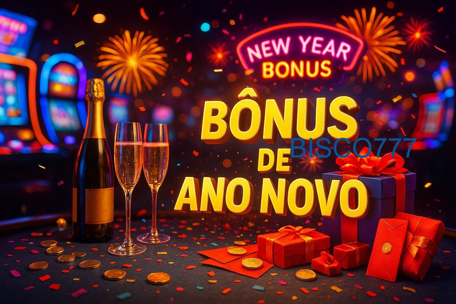 Promoções de Ano Novo no BISCO777